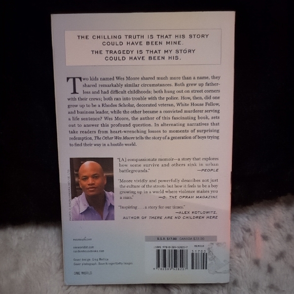 The Other Wes Moore Book - Picture 2 of 2